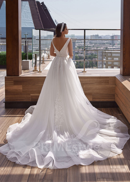 Luxusné princeznovské svadobné šaty RC2506