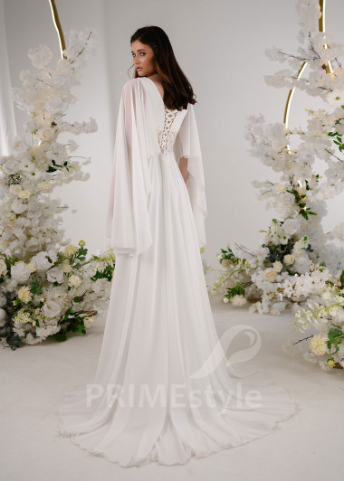 Elegantné boho svadobné šaty RT2322 - primestyle.sk