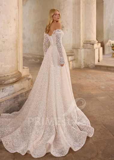 Glamour celokrajkové svadobné šaty RS1254 | PRIMESTYLE.SK