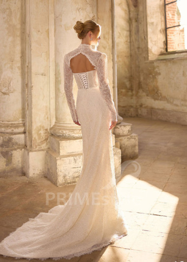 Extravagantné dvojdielne svadobné šaty RS1269 | PRIMESTYLE.SK