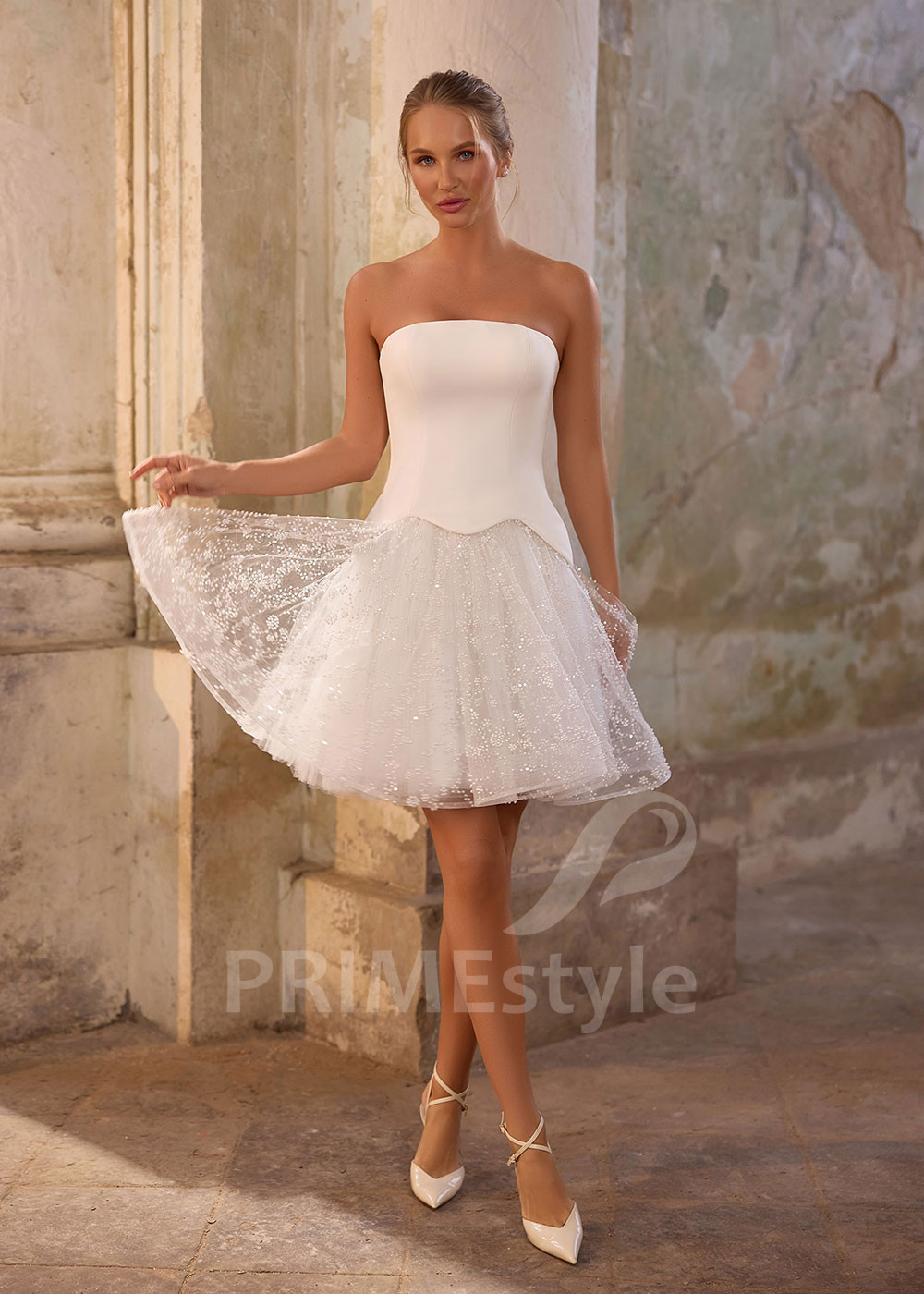 Glamour svadobné šaty v štýle morskej panny RS1278