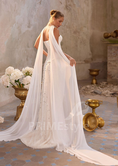 Glamour svadobné šaty v štýle morskej panny RS1278