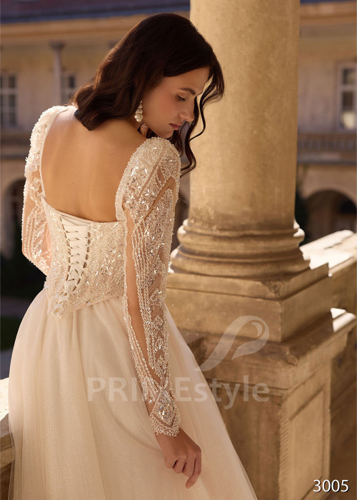 Exkluzívne svadobné šaty so samostatným korzetom RC3005