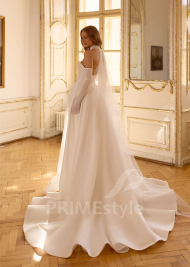 Princeznovské svadobné šaty s hlbokým rozparkom | PRIMESTYLE.SK