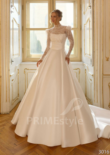 Dvojdielne svadobné šaty s čipkovaným bolerkom | PRIMESTYLE.SK