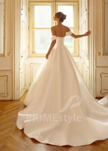 Dvojdielne svadobné šaty s čipkovaným bolerkom | PRIMESTYLE.SK