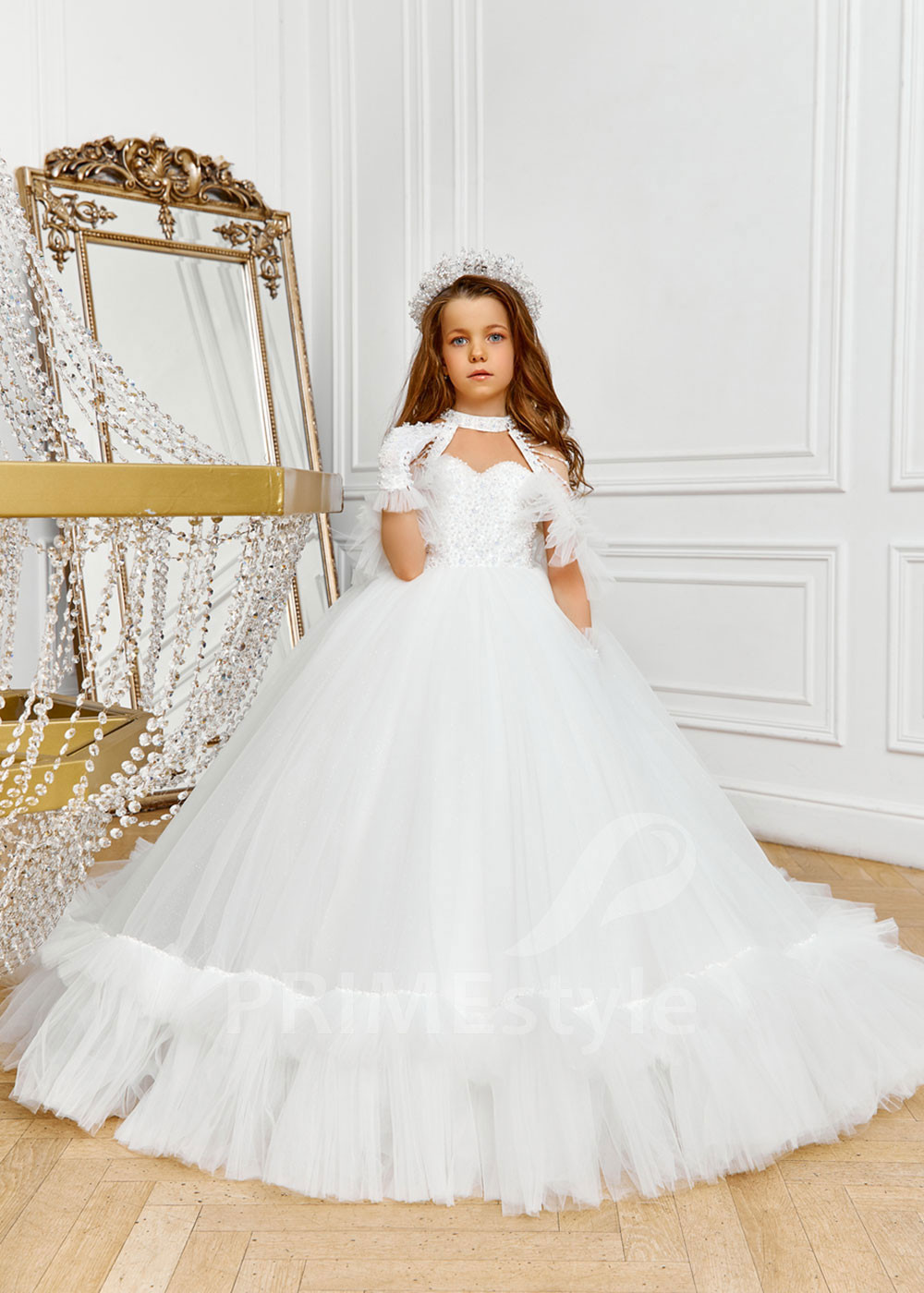 Luxusné šaty na prvé sväté prijímanie  NB0104