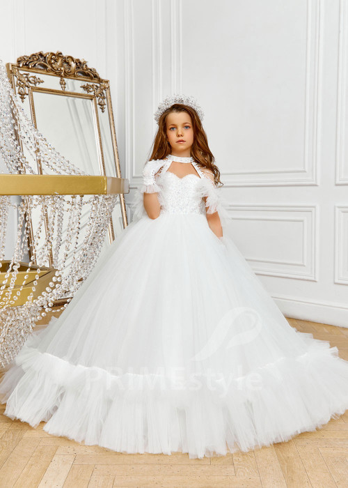 Luxusné šaty na prvé sväté prijímanie  NB0104