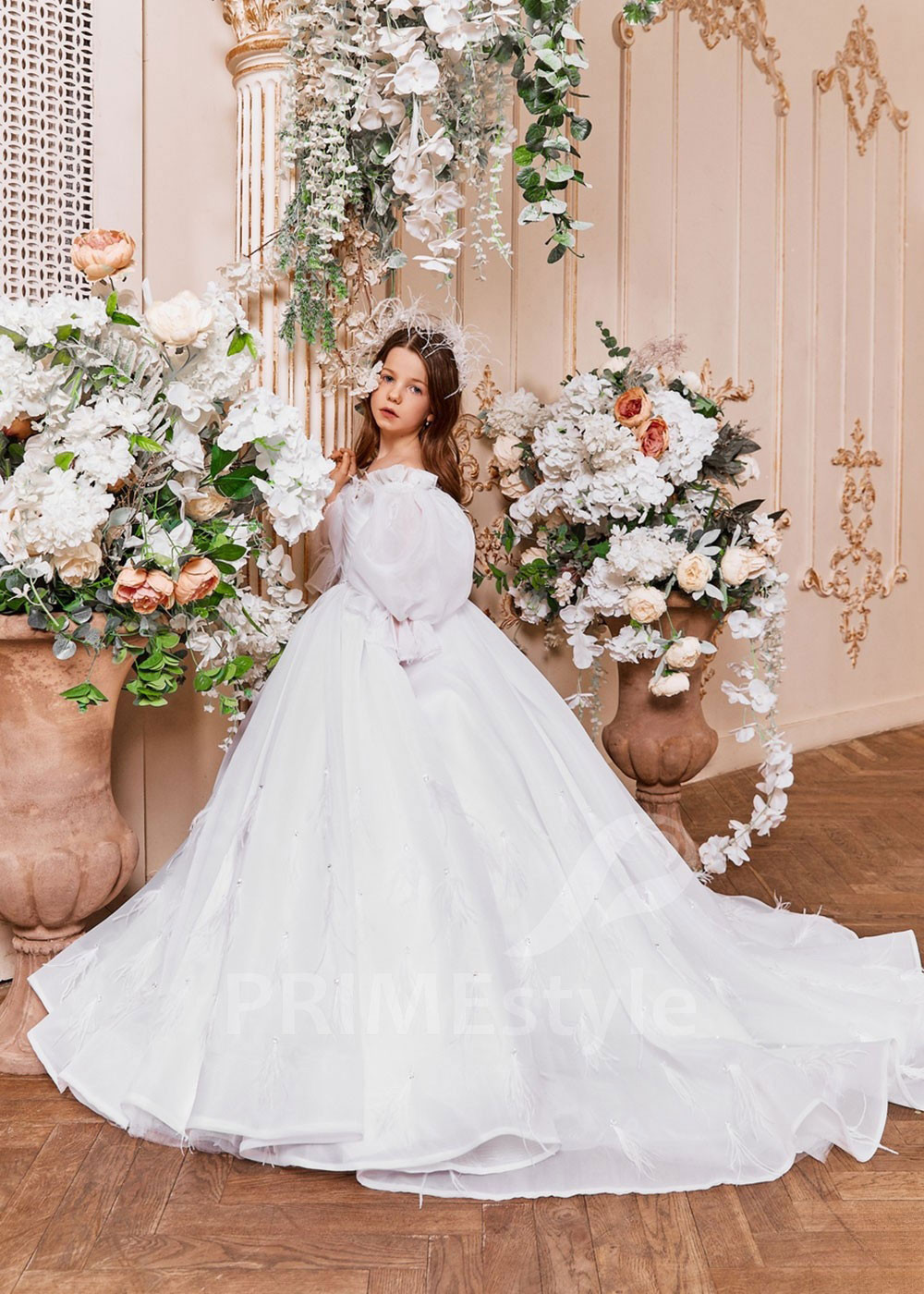 Luxusné šaty na prvé sväté prijímanie  NB0105