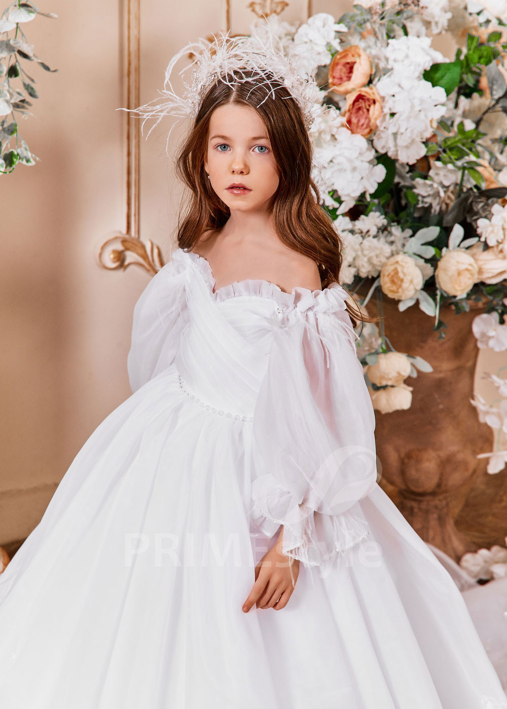 Luxusné šaty na prvé sväté prijímanie  NB0105