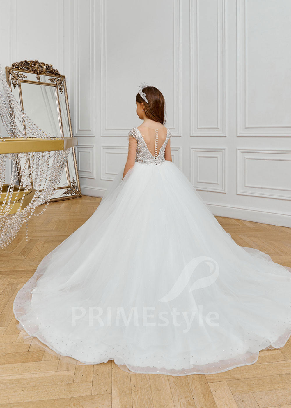 Luxusné šaty na prvé sväté prijímanie  NB0106