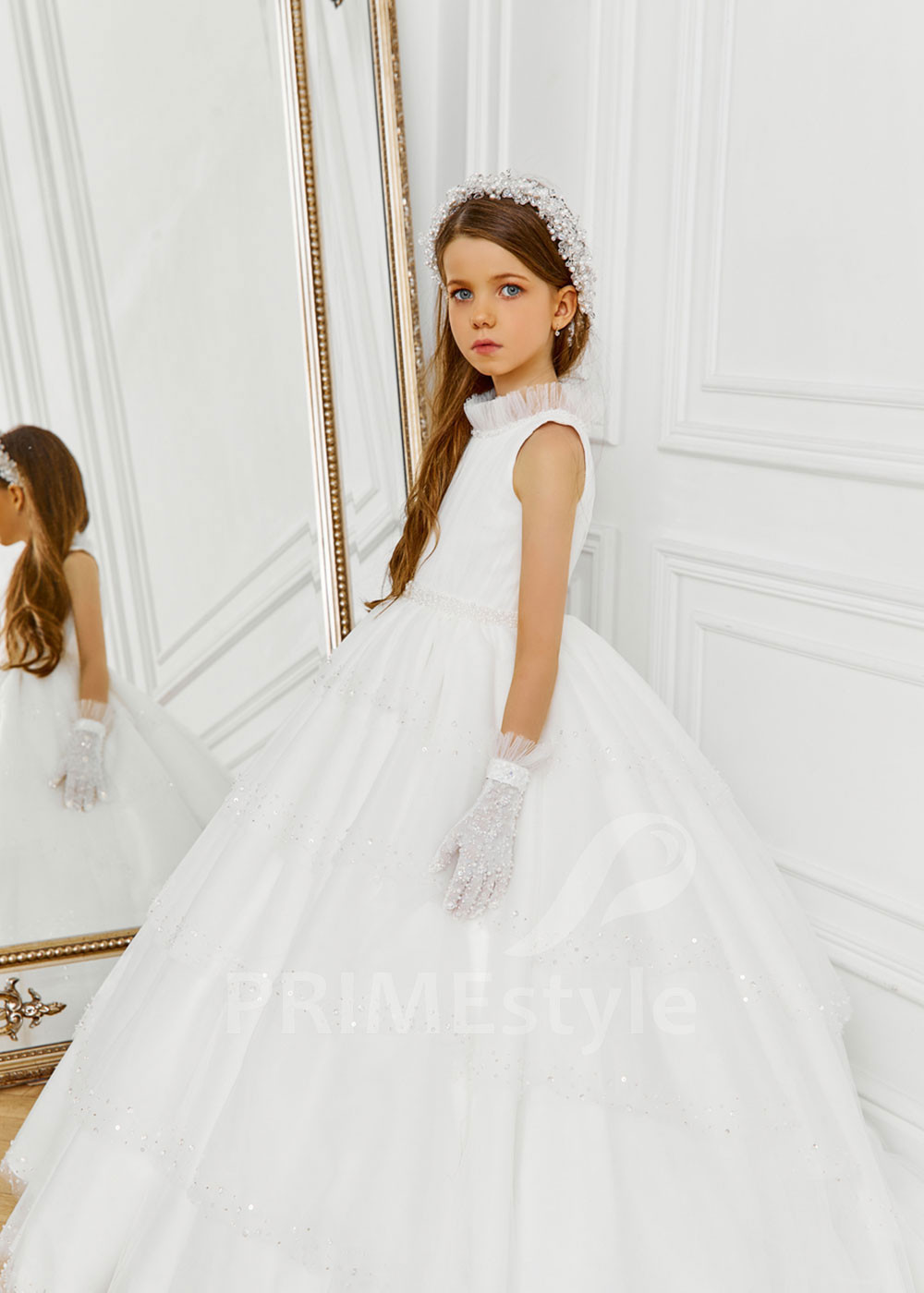 Luxusné šaty na prvé sväté prijímanie  NB0108