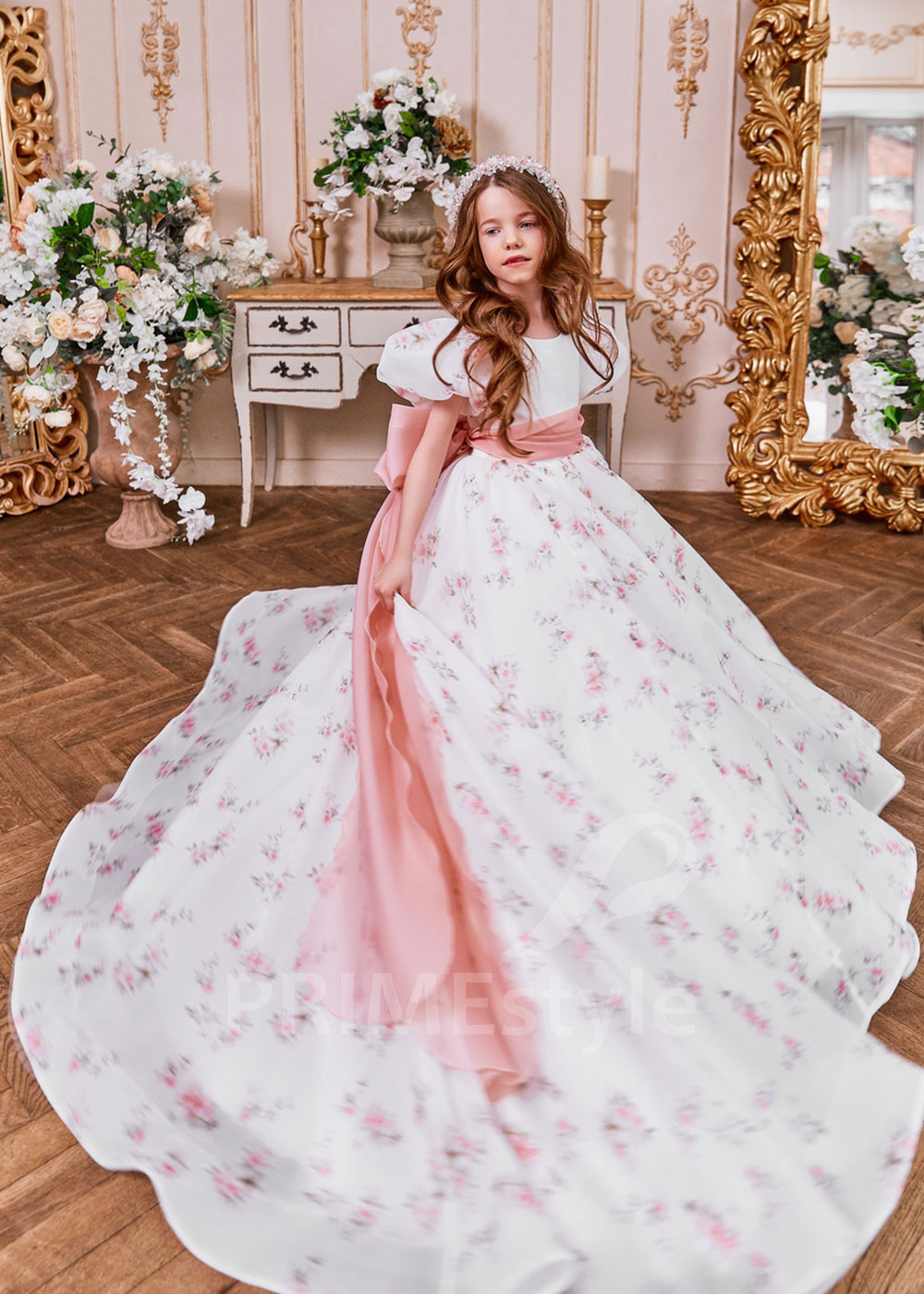 Luxusné šaty na prvé sväté prijímanie  NB0109