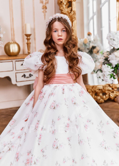 Luxusné šaty na prvé sväté prijímanie  NB0109 - primestyle.sk