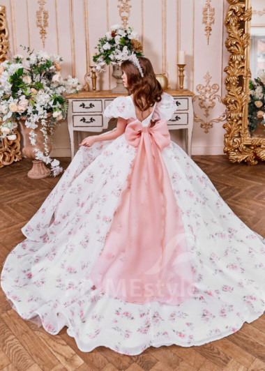 Luxusné šaty na prvé sväté prijímanie  NB0109 - primestyle.sk