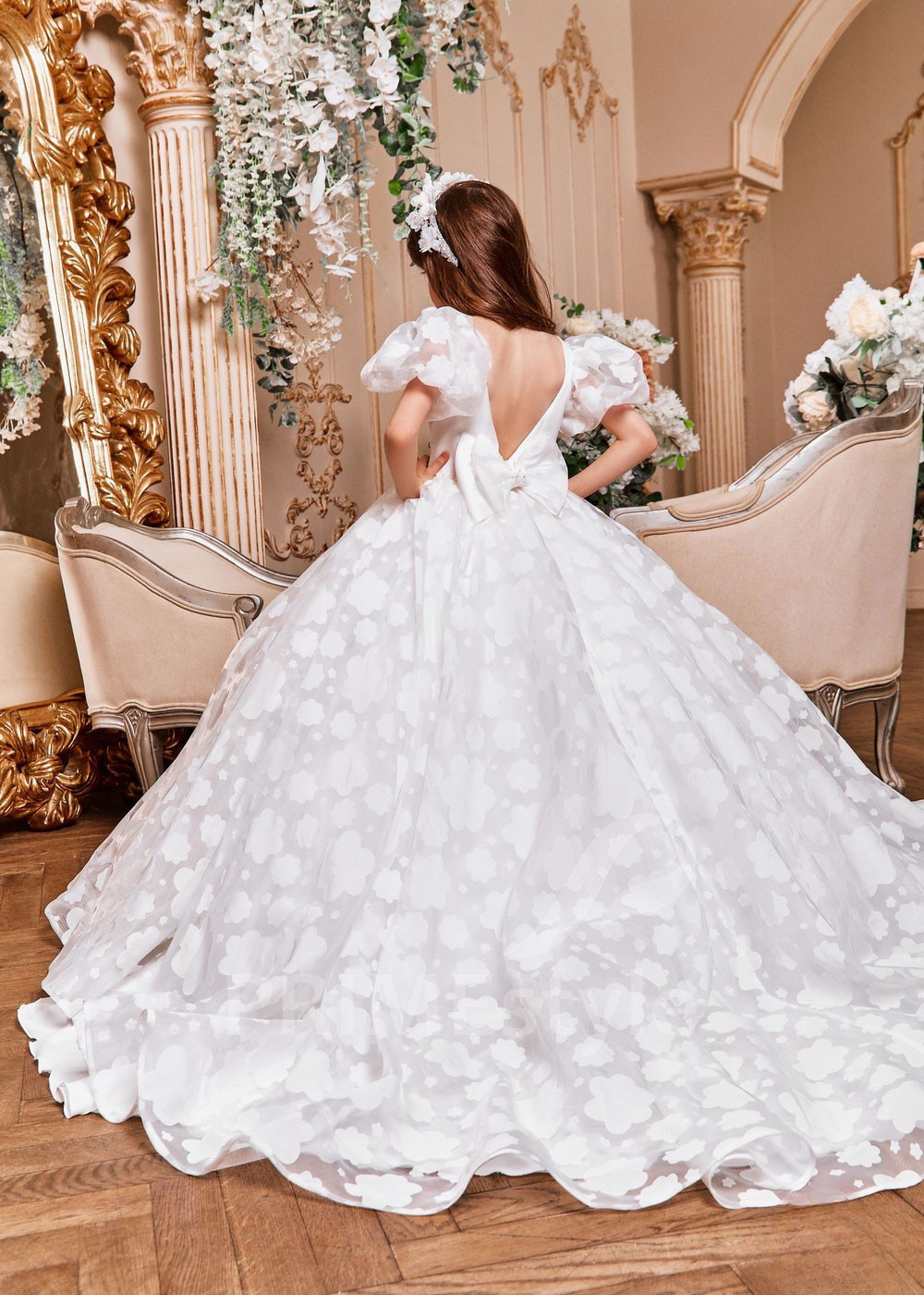 Luxusné šaty na prvé sväté prijímanie  NB0111