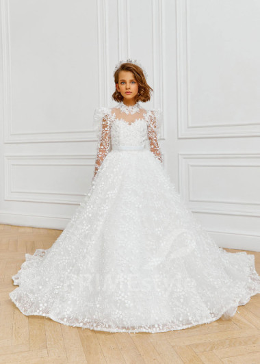 Luxusné šaty na prvé sväté prijímanie  NB0112