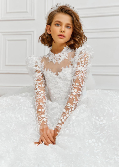 Luxusné šaty na prvé sväté prijímanie  NB0112 - primestyle.sk