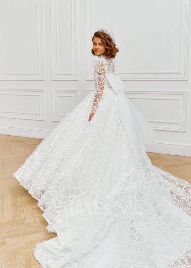 Luxusné šaty na prvé sväté prijímanie  NB0112 - primestyle.sk