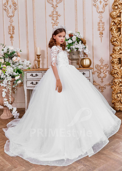 Luxusné šaty na prvé sväté prijímanie  NB0113