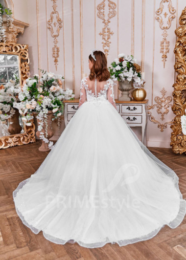 Luxusné šaty na prvé sväté prijímanie  NB0113 - primestyle.sk