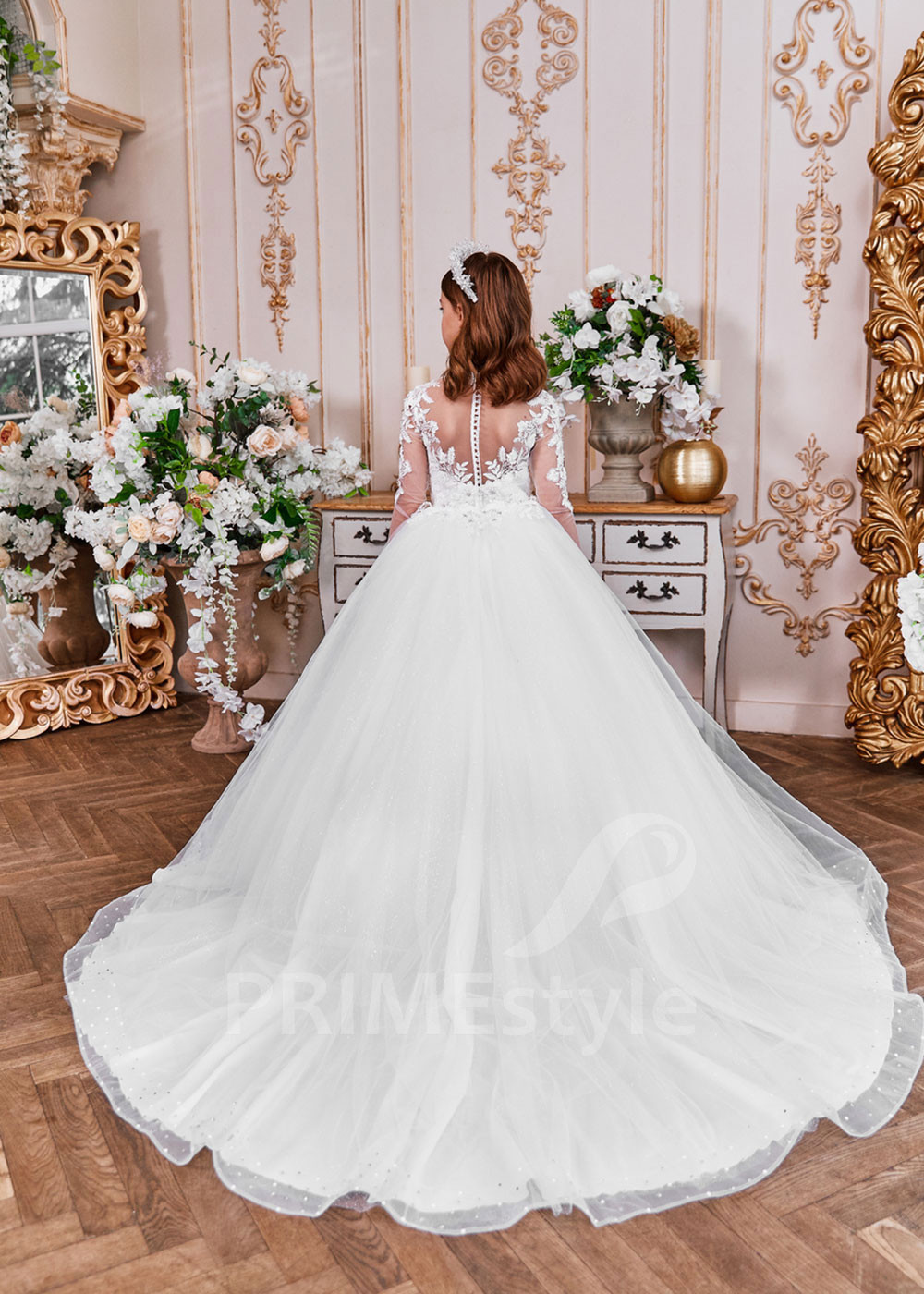 Luxusné šaty na prvé sväté prijímanie  NB0113