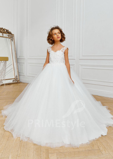 Luxusné šaty na prvé sväté prijímanie  NB0114 - primestyle.sk