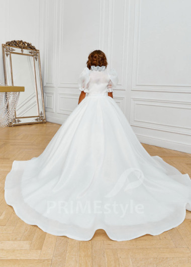 Luxusné šaty na prvé sväté prijímanie  NB0114 - primestyle.sk