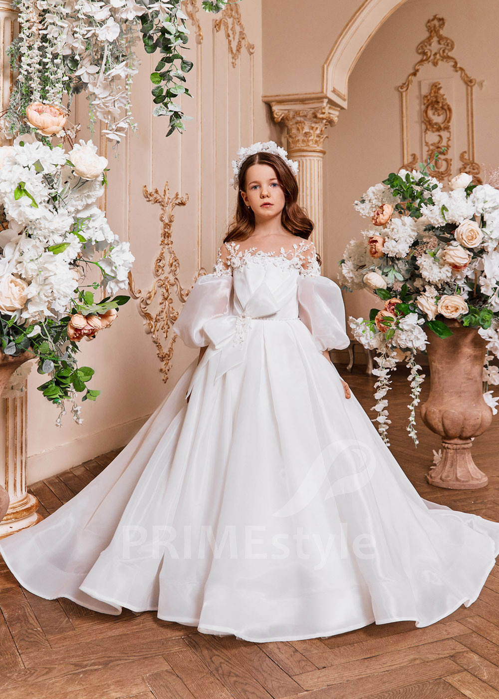 Luxusné šaty na prvé sväté prijímanie  NB0115