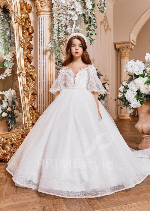 Luxusné šaty na prvé sväté prijímanie  NB0117