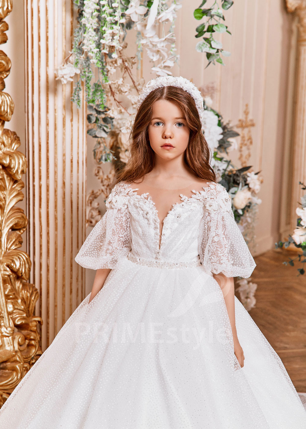 Luxusné šaty na prvé sväté prijímanie  NB0117