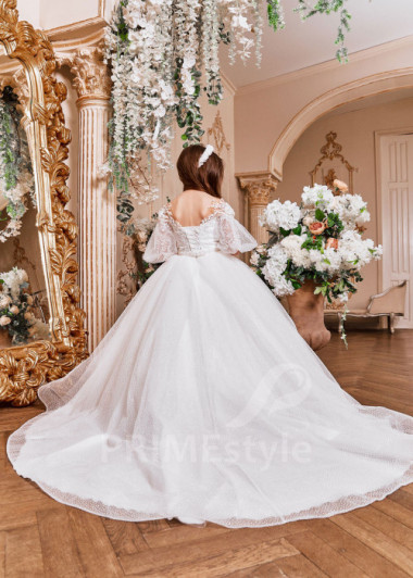 Luxusné šaty na prvé sväté prijímanie  NB0117 - primestyle.sk