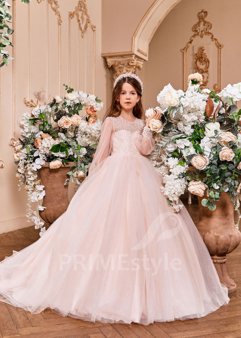 Luxusné šaty na prvé sväté prijímanie  NB0119