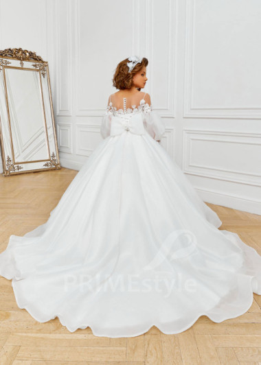 Luxusné šaty na prvé sväté prijímanie  NB0120 - primestyle.sk