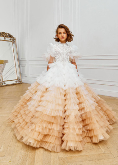 Luxusné šaty na prvé sväté prijímanie  NB0122