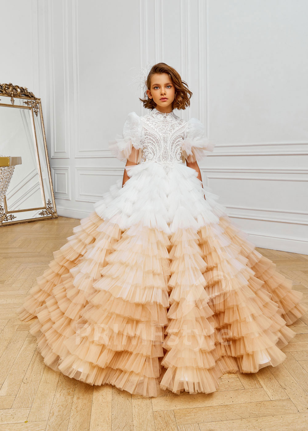 Luxusné šaty na prvé sväté prijímanie  NB0122