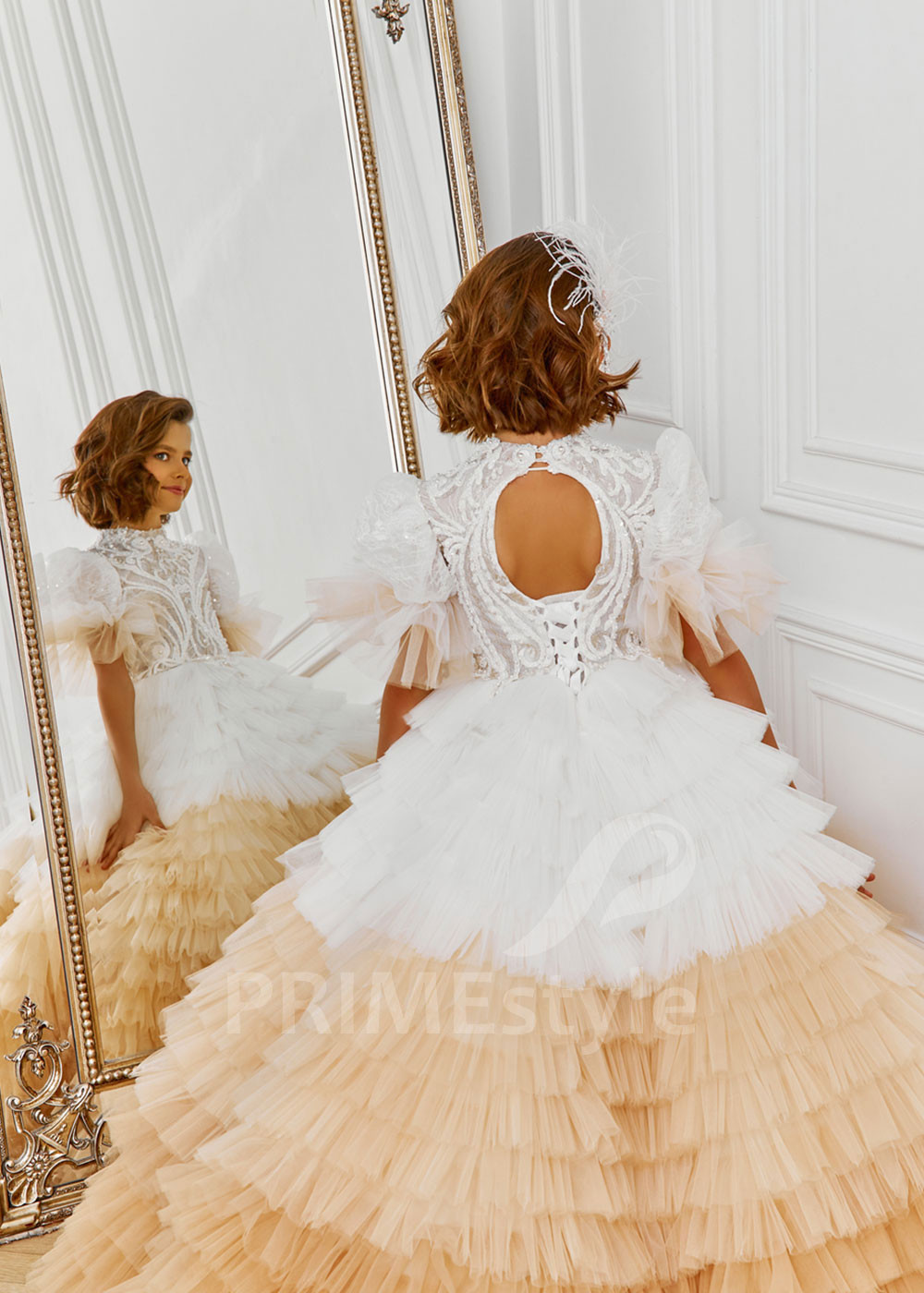 Luxusné šaty na prvé sväté prijímanie  NB0122