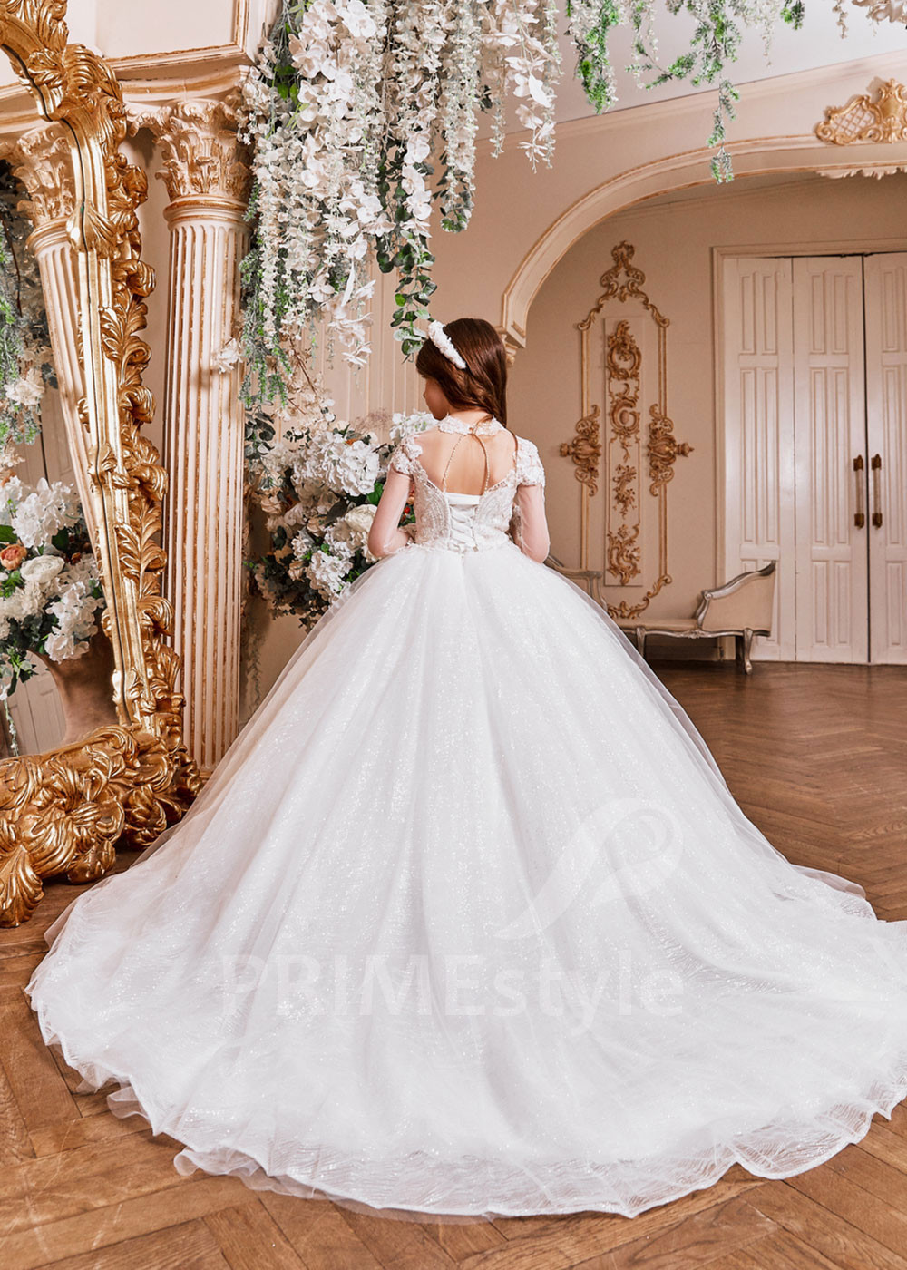 Luxusné šaty na prvé sväté prijímanie  NB0123