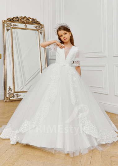 Luxusné šaty na prvé sväté prijímanie  NB0124