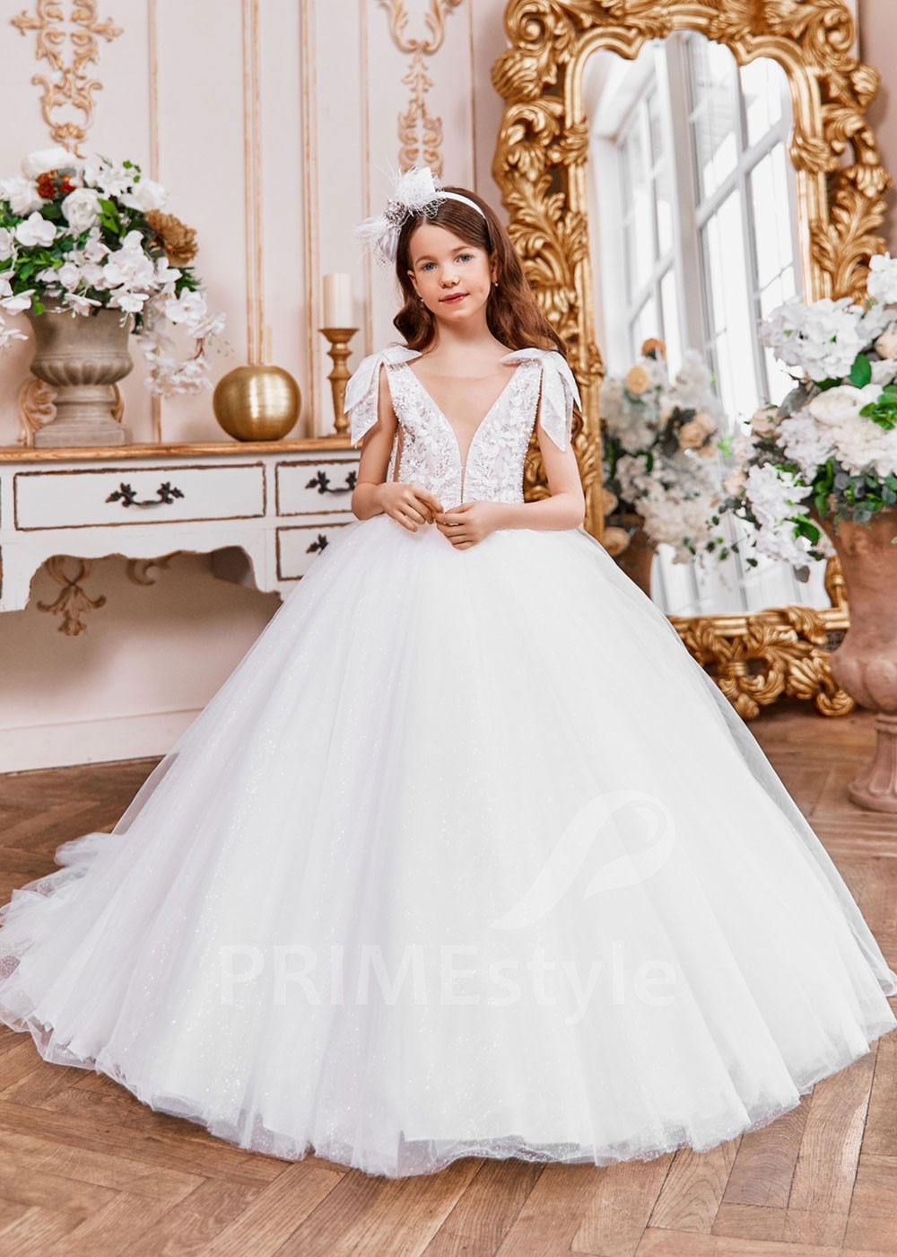 Luxusné šaty na prvé sväté prijímanie  NB0125