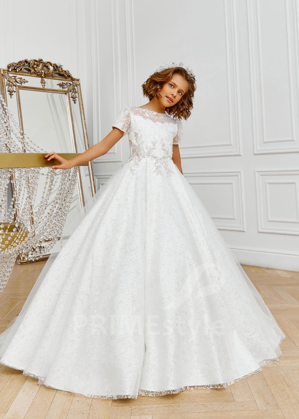 Luxusné šaty na prvé sväté prijímanie  NB0126