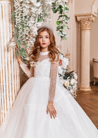 Luxusné šaty na prvé sväté prijímanie  NB0127 - primestyle.sk