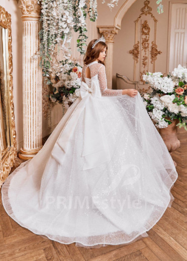 Luxusné šaty na prvé sväté prijímanie  NB0127 - primestyle.sk