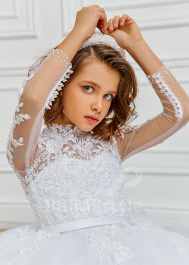 Luxusné šaty na prvé sväté prijímanie  NB0128 - primestyle.sk