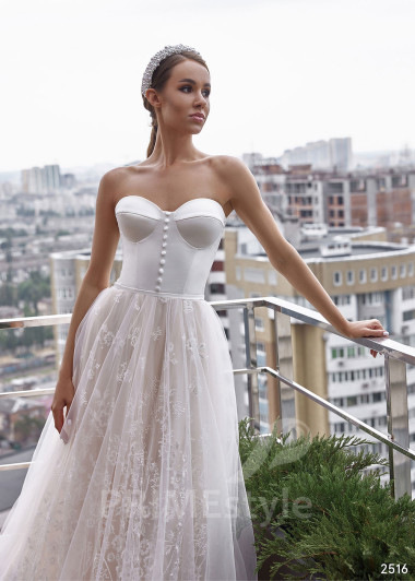 Luxusné princeznovské svadobné šaty RC2516 - primestyle.sk