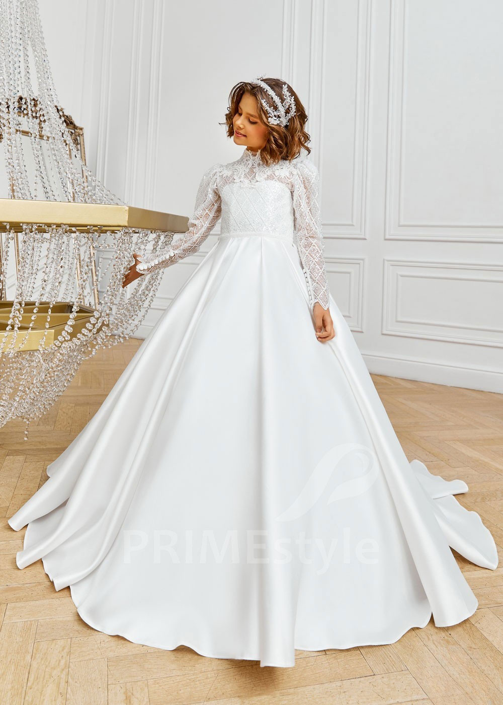 Luxusné šaty na prvé sväté prijímanie  NB0130