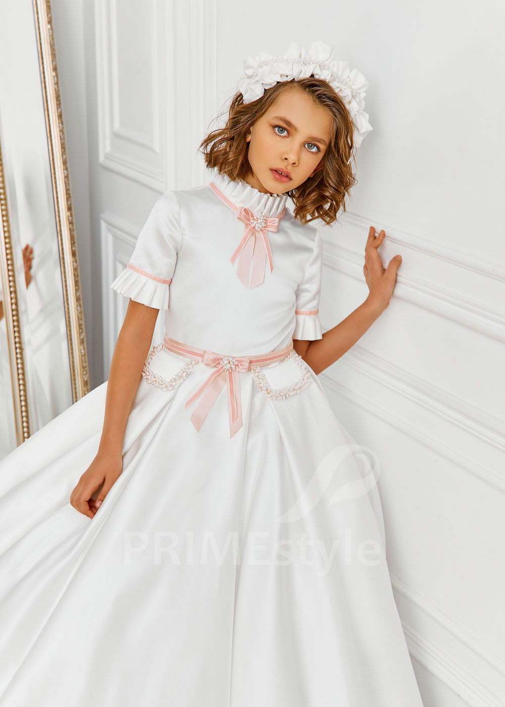 Luxusné šaty na prvé sväté prijímanie  NB0132