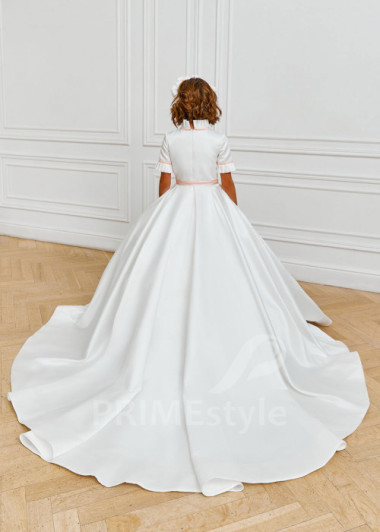 Luxusné šaty na prvé sväté prijímanie  NB0132 - primestyle.sk