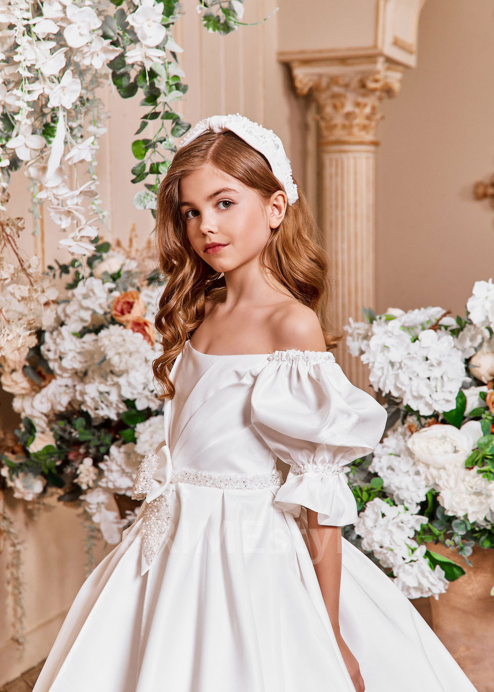 Luxusné šaty na prvé sväté prijímanie  NB0133