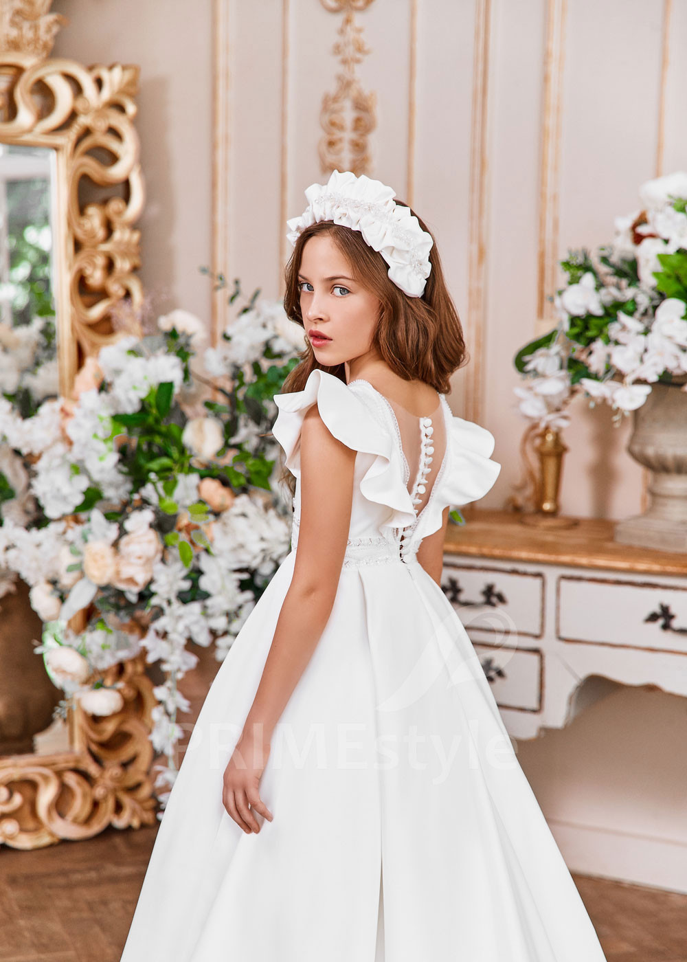 Luxusné šaty na prvé sväté prijímanie  NB0135